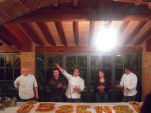 5 Sensi final Party at "Osteria del Borro"  