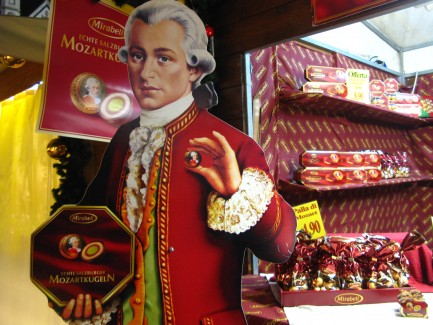 Mozart Chocolate Marzipan Nougat Balls