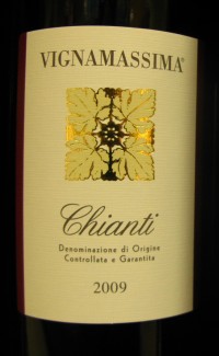 Italian Wine Chianti Classico D.O.C.G. Label