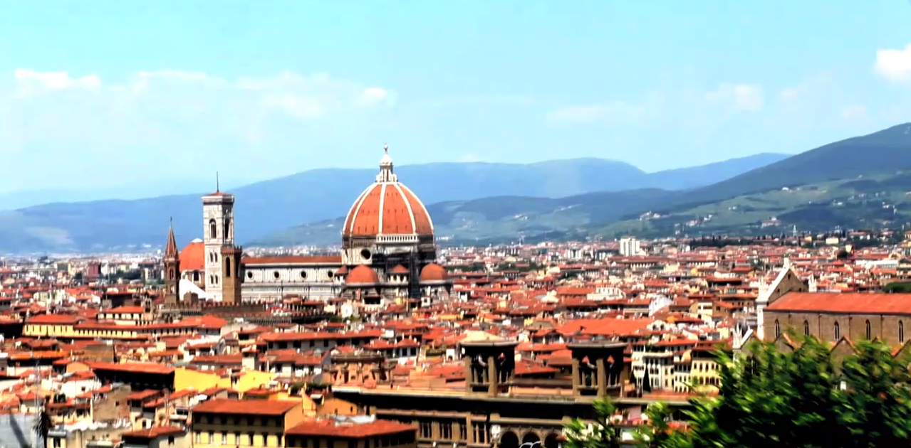 Florence Italy From Piazzale Michelangelo