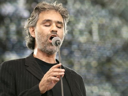 Andrea Bocelli To Perform In Florence Italy