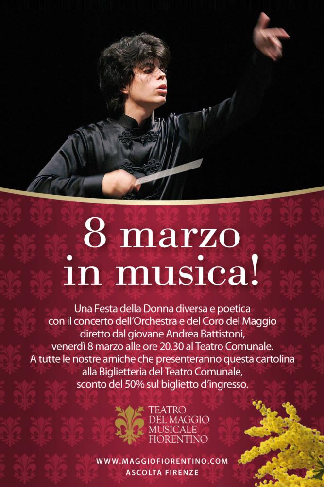 Maggio Musical Firenze Festa della Donna