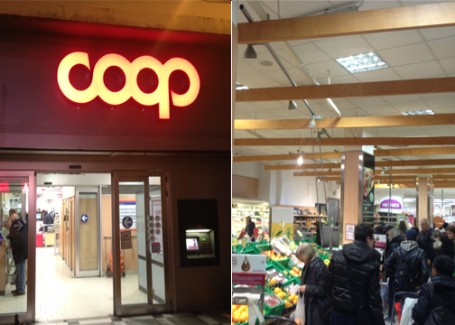 Coop Grocery store in Florence