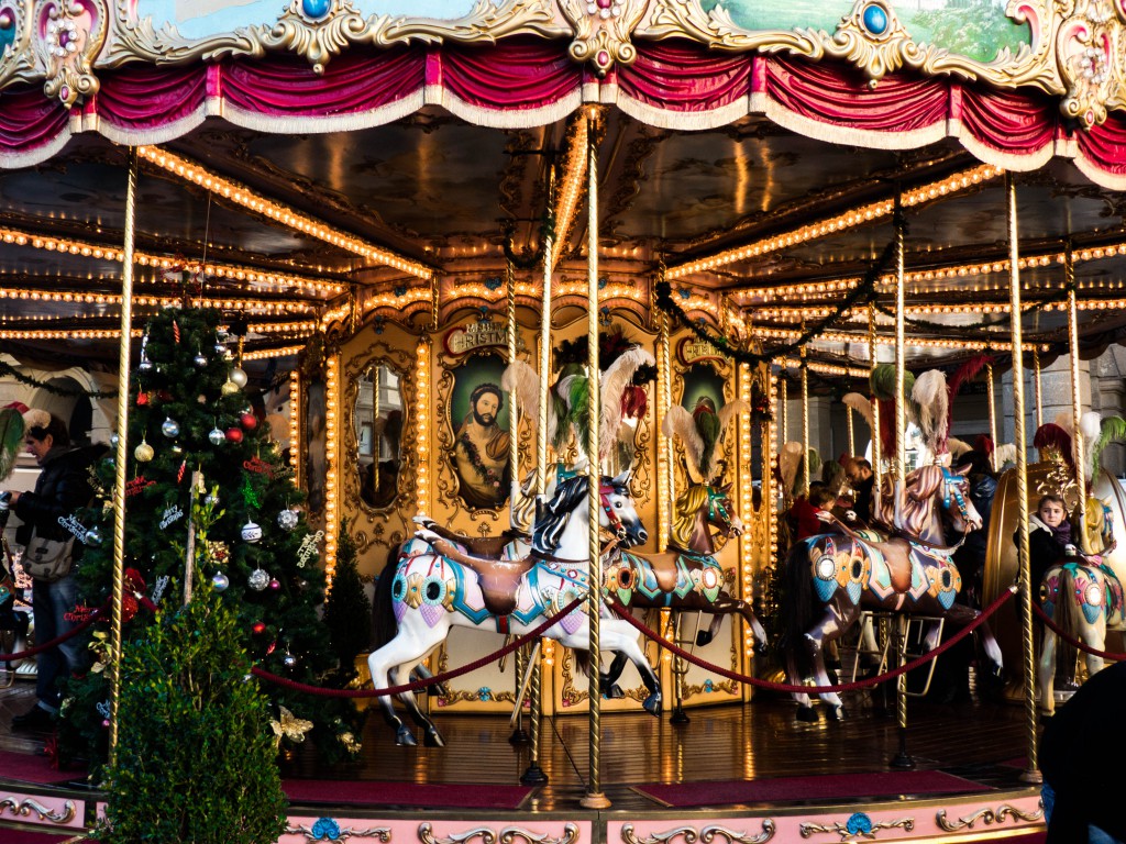 Florence Italy Carousel 