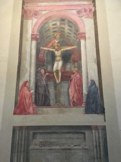 the trinity by Masaccio