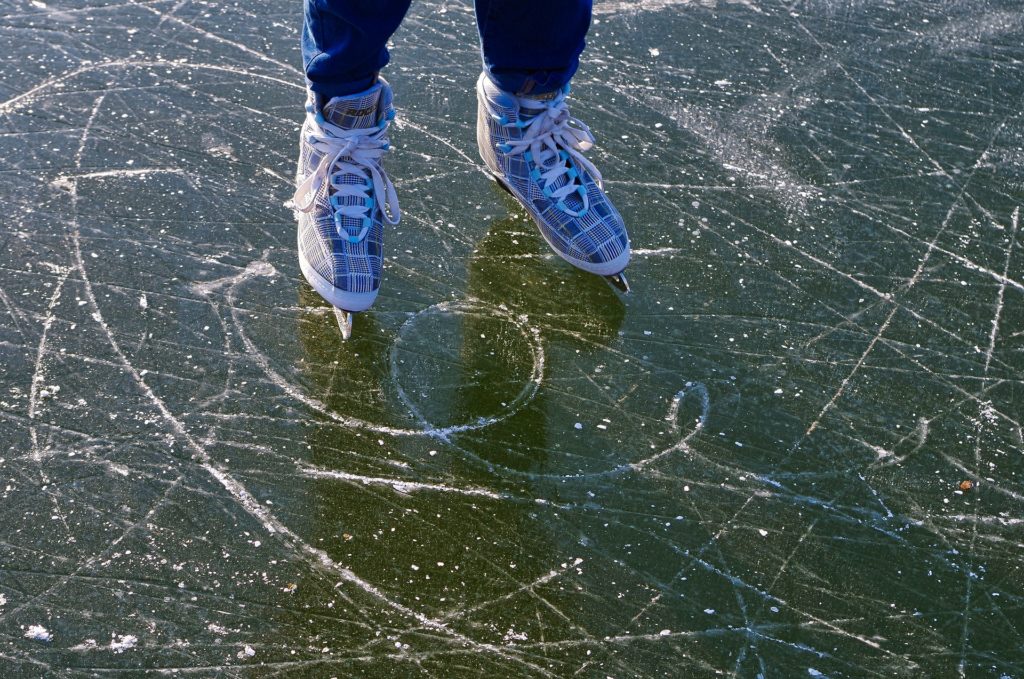 ice skating in italy