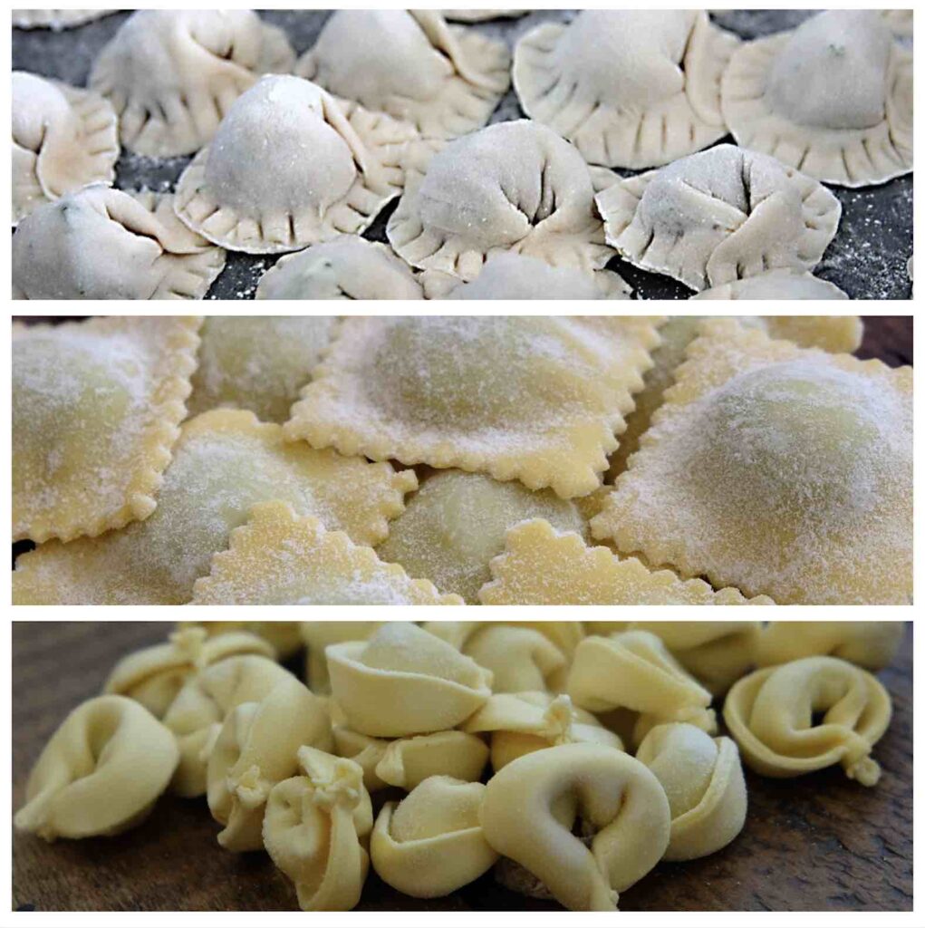filled pasta types tortelli